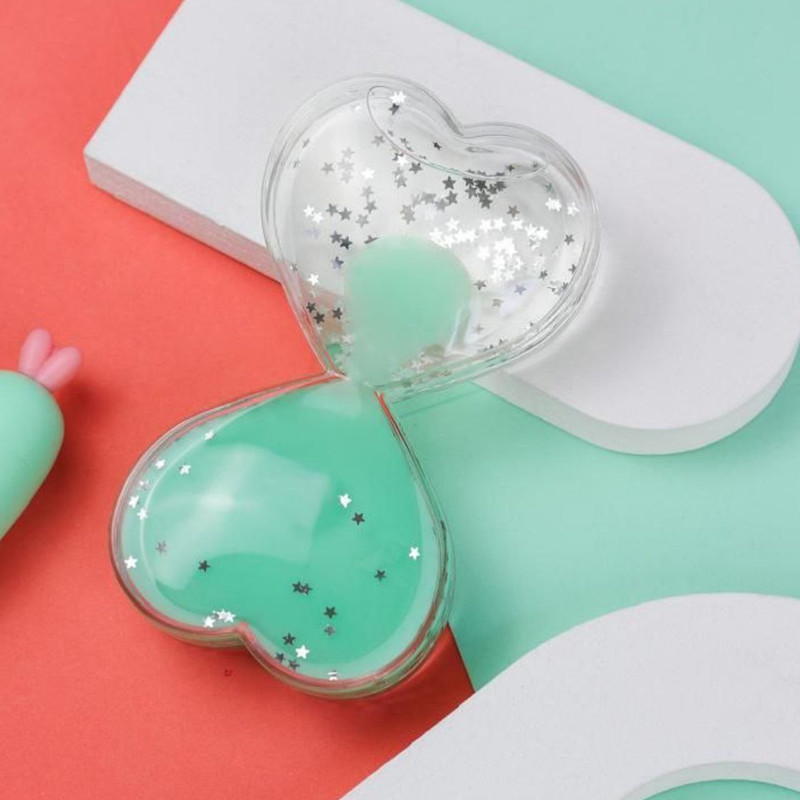 ساعت شنی مدل قلب ژله ای کد P010 ساعت شنی مدل قلب ژله ای کد P010