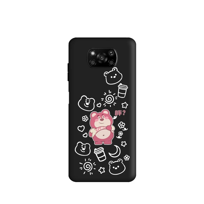 کاور طرح خرس تپل کد t2464 مناسب برای گوشی موبایل شیائومی Poco X3 / Poco X3 Pro / Poco X3 NFC