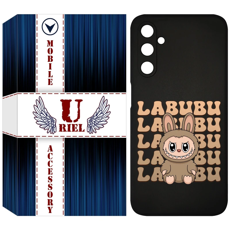 کاور یوریل قاب مدل KSH کد 134 طرح عروسک لبوبو مناسب برای گوشی موبایل سامسونگ Galaxy A24