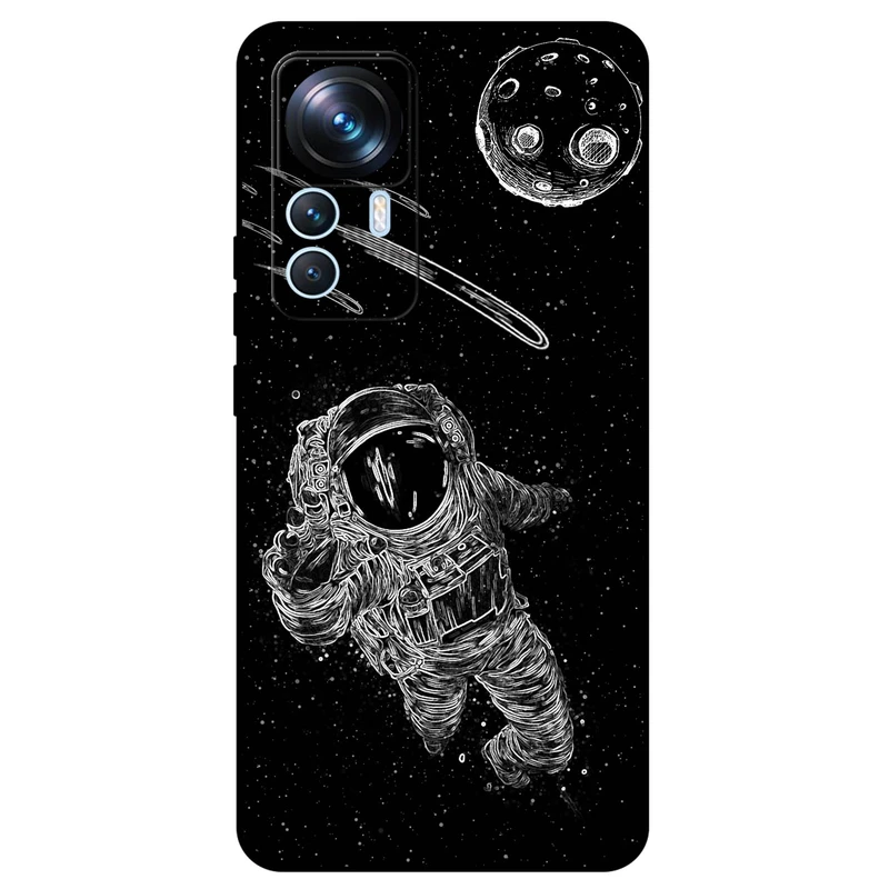 کاور مگافون طرح فضانورد مدل 1368 مناسب برای گوشی موبایل شیائومی 12T Pro 