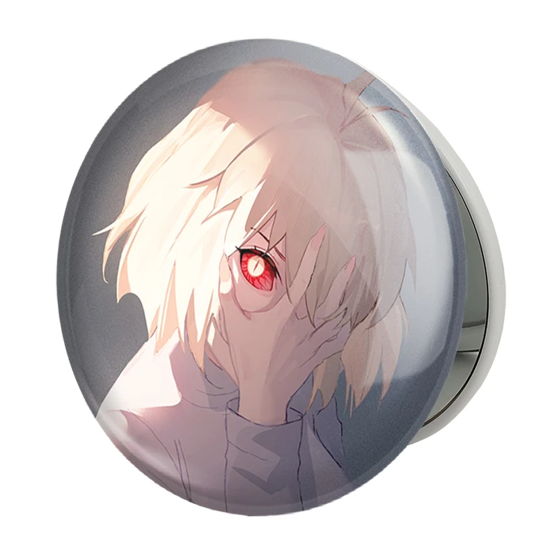 آینه جیبی خندالو طرح بازی تسوکی هیمه‌ (Tsukihime) مدل تاشو کد 34549