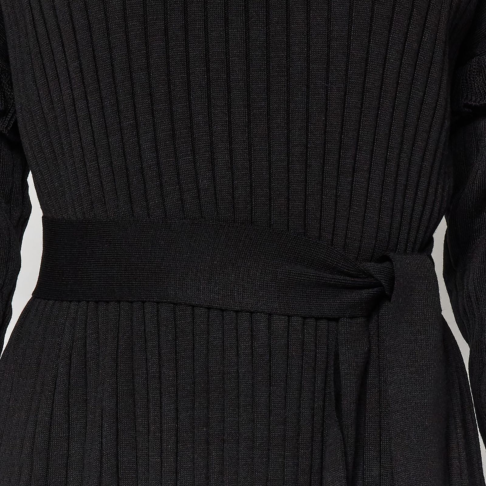 پیراهن بافتنی یقه گرد زنانه مدل 713093627 طرح ترندیول -  - 6