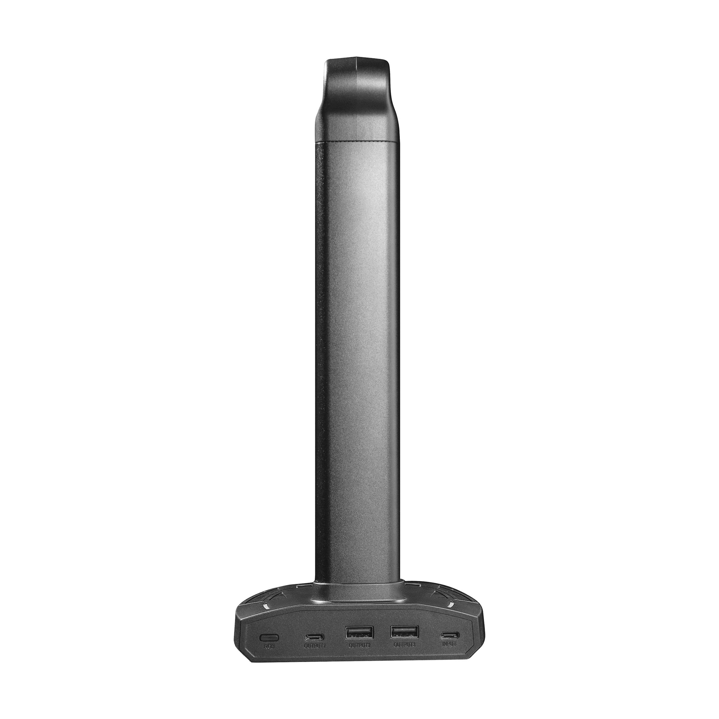 پایه نگهدارنده هدفون پرودو مدل PDX 527 - GAMING RGB STAND WIRELESS CHARGING AND USB HUB