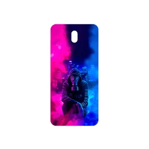 MAHOOT Smoke Rainbow Digital Art 2 Cover Sticker for Nokia 3.2 TA-1156