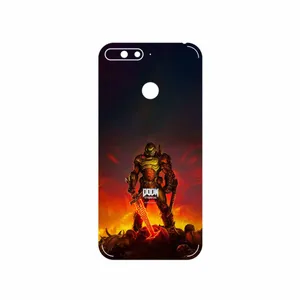 MAHOOT DOOM Game Series Cover Sticker for Huawei Y6 Prime 2018