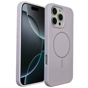 کاور کیس مدل سیلیکون مگ سیف مناسب برای گوشی موبایل اپل Iphone 16promax