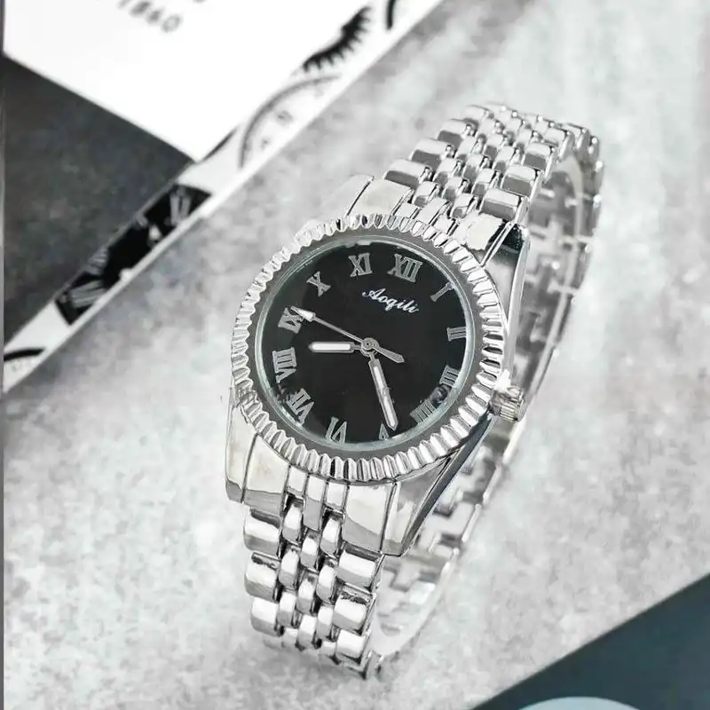 ساعت مچی عقربه ای زنانه مدل یونانی کلاسیک mn