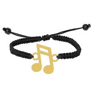 دستبند هایکا مدل نت موسیقی کد bdh48