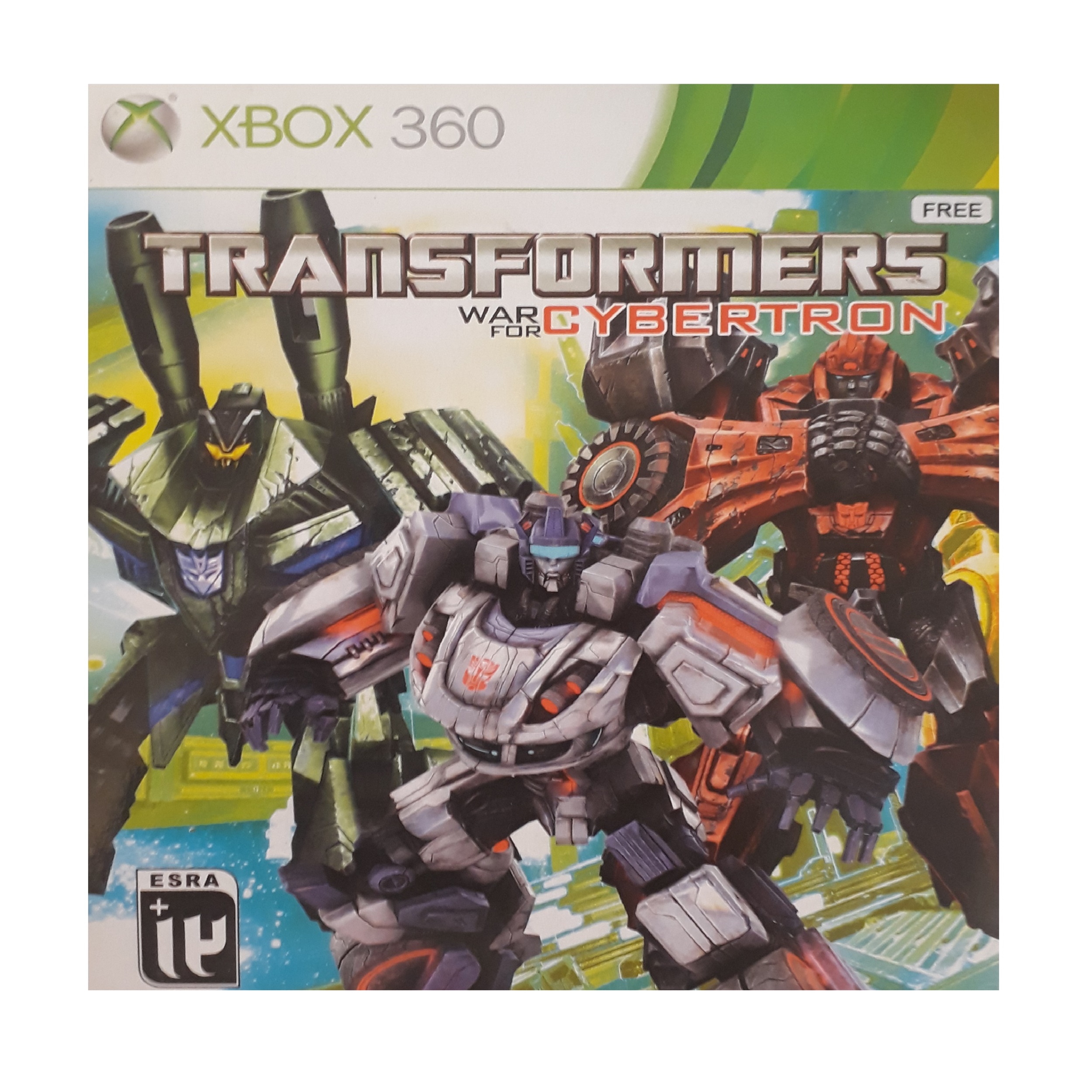 بازی transformers war for cybertron مخصوص xbox 360