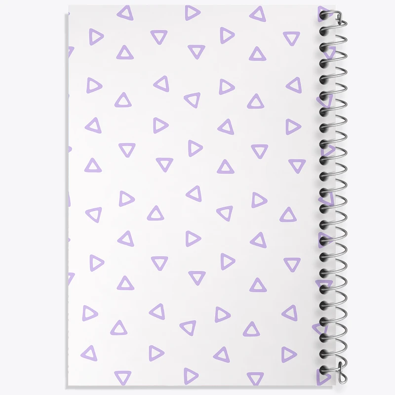 دفتر لیست خرید 50 برگ خندالو طرح پترن فانتزی کد N694