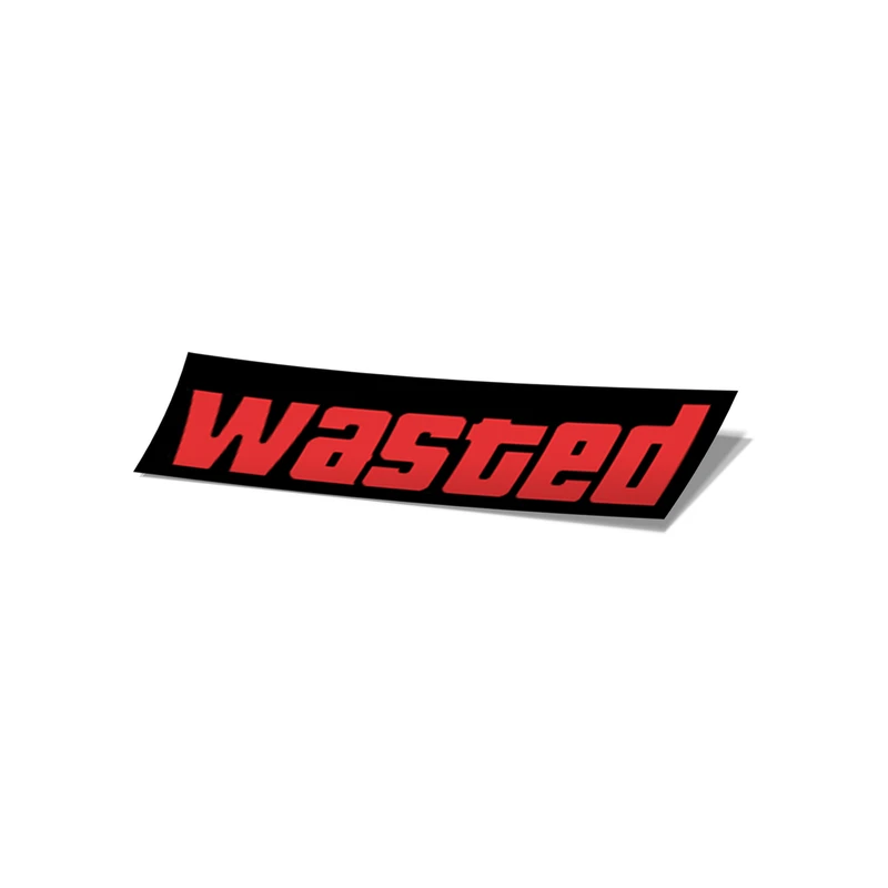 استیکر تزئینی موبایل و تبلت لولو مدل تلف شده WASTED کد 760