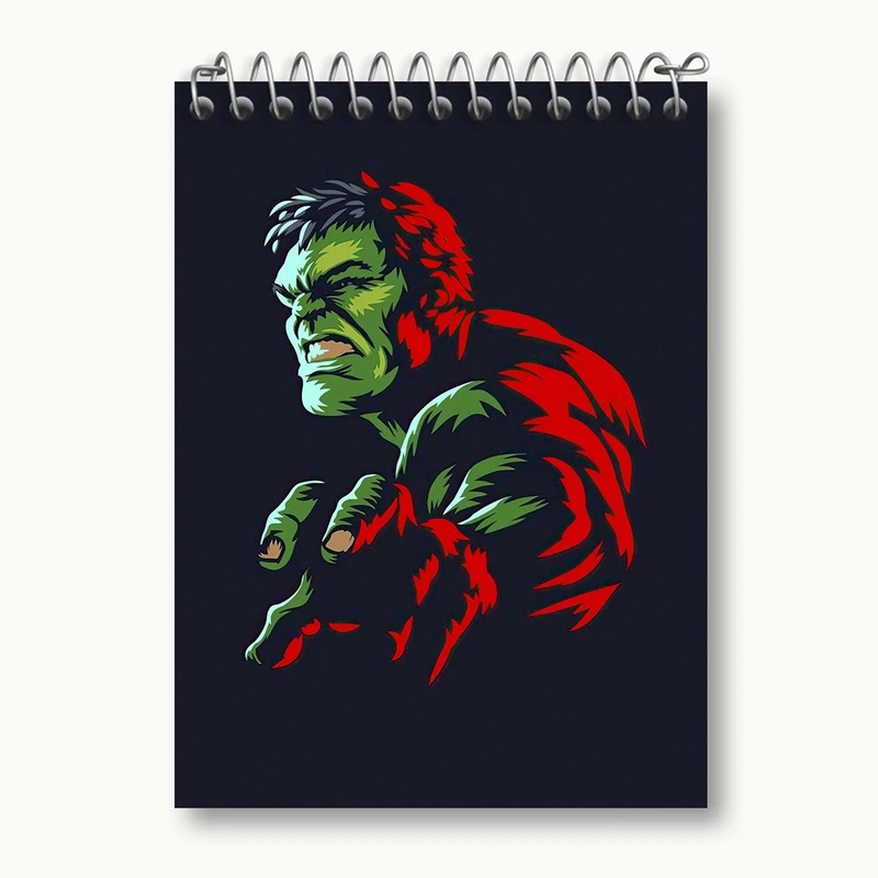 دفتر یادداشت 50 برگ خندالو مدل مارول Marvel کد 19396