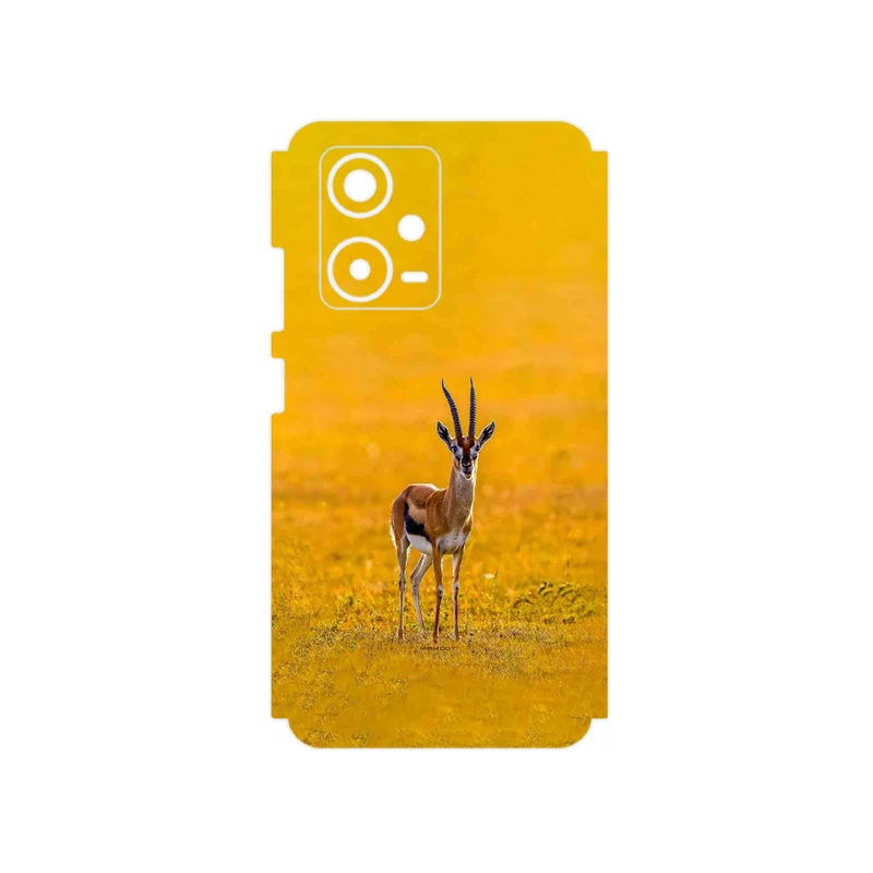 برچسب پوششی ماهوت مدل Gazelle مناسب برای گوشی موبایل شیائومی Redmi Note 12 Pro Plus