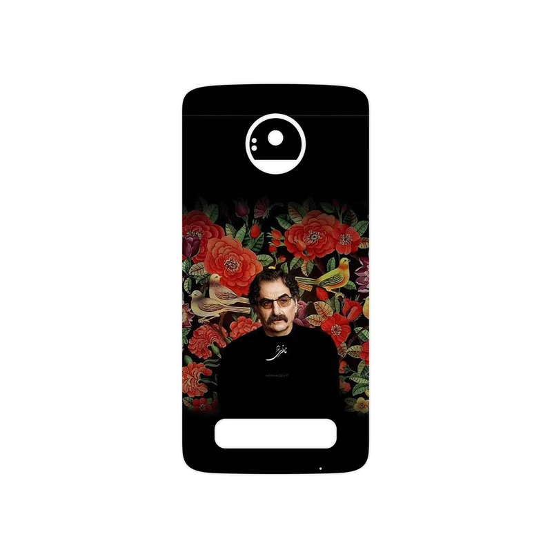 برچسب پوششی ماهوت مدل Shahram Nazeri مناسب برای گوشی موبایل موتورولا Moto Z
