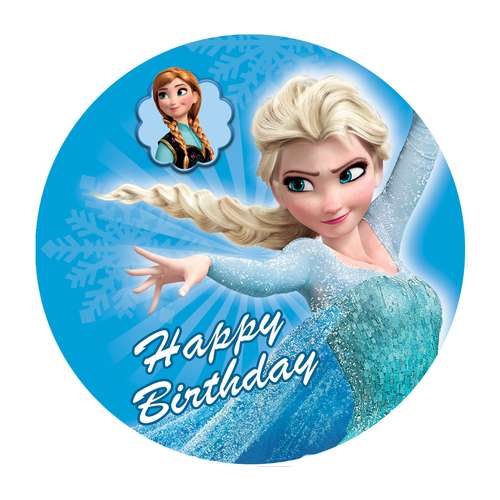 بنر تم تولد طرح فروزن کد B-SED_3383