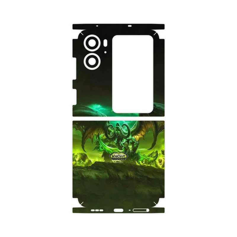 برچسب پوششی ماهوت مدل Warcraft Game Series-FullSkin مناسب برای گوشی موبایل اپو Find N2 Flip