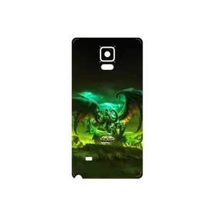 MAHOOT Warcraft Game Series Cover Sticker for Samsung Galaxy Note 4