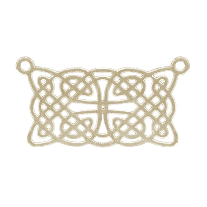 شمش نقره ژابیز مدل اسلیمی مستطیل h44