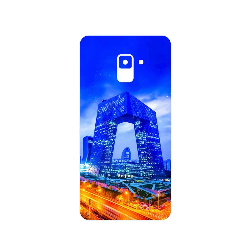 برچسب پوششی ماهوت مدل Beijing city مناسب برای گوشی موبایل سامسونگ Galaxy A8 Plus 2018