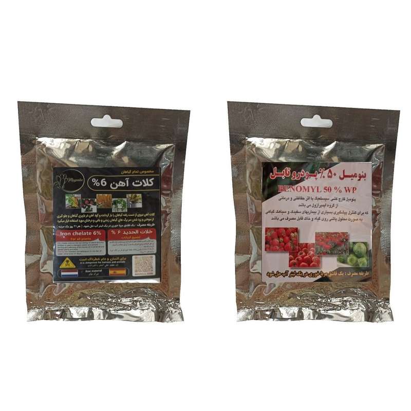 کلات آهن و بنومیل مدل raw material وزن 100 گرم