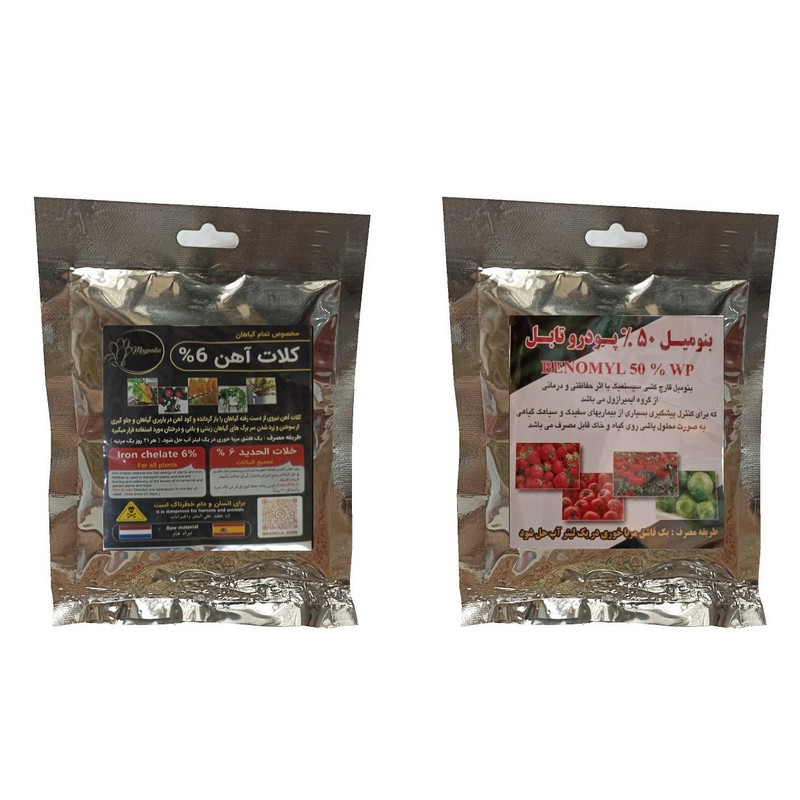 کلات آهن و بنومیل مدل raw material وزن 100 گرم