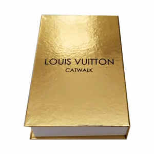 جعبه هدیه مدل کتاب دکوراتیو LV کد 014