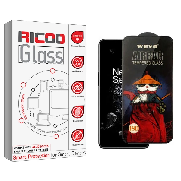 محافظ صفحه نمایش ریکو مدل RC Airbag مناسب برای گوشی موبایل وان پلاس Ace Pro