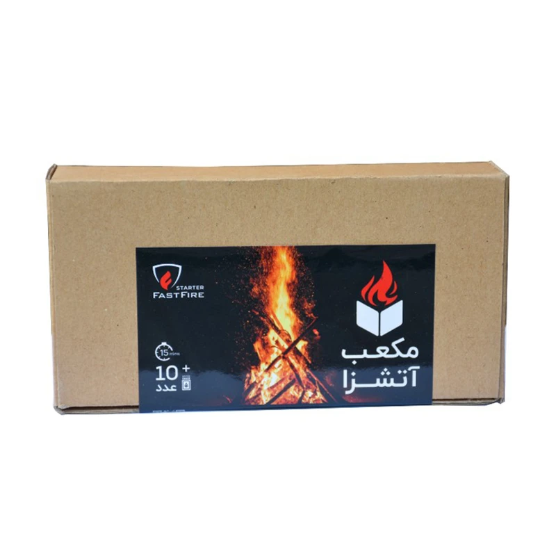 آتش زا فست فایر مدل Starter Cubic بسته 10 عددی