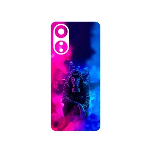 MAHOOT Smoke Rainbow Digital Art 2 Cover Sticker for Oppo A78 4G