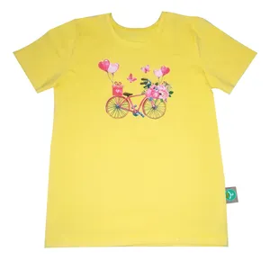 تی شرت آستین کوتاه دخترانه پیتایا مدل B3