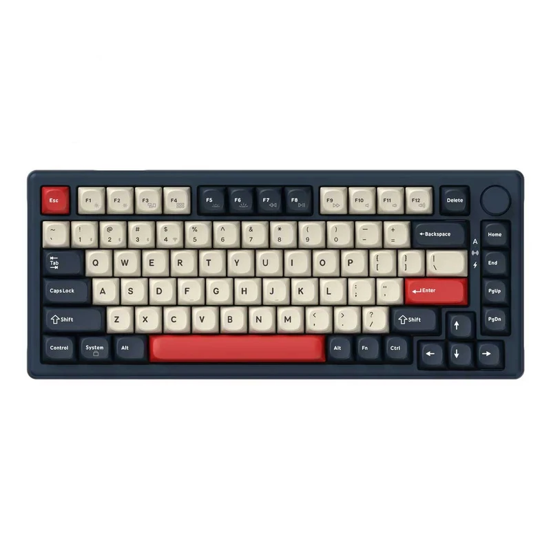 کیبورد بی‌سیم گیمینگ کیکورن مدل J2 Hot Swappable Brown Switch