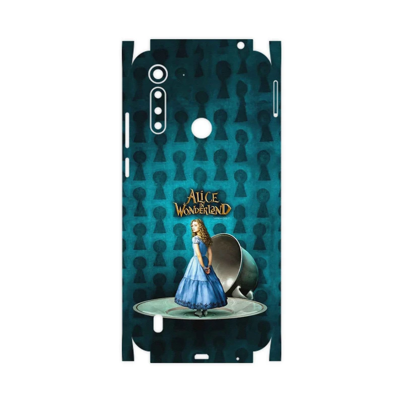 برچسب پوششی ماهوت مدل Alice in Wonderland-FullSkin مناسب برای گوشی موبایل موتورولا Moto G8 Power Lite