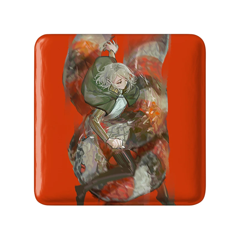 پیکسل خندالو طرح میثرون انیمه خوشمزه در سیاه چال مدل مربعی کد 35920