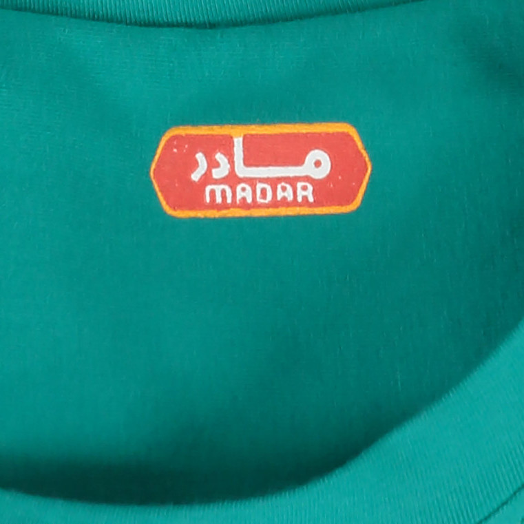 تی شرت آستین کوتاه مردانه مادر مدل جیمی رنگ سبز