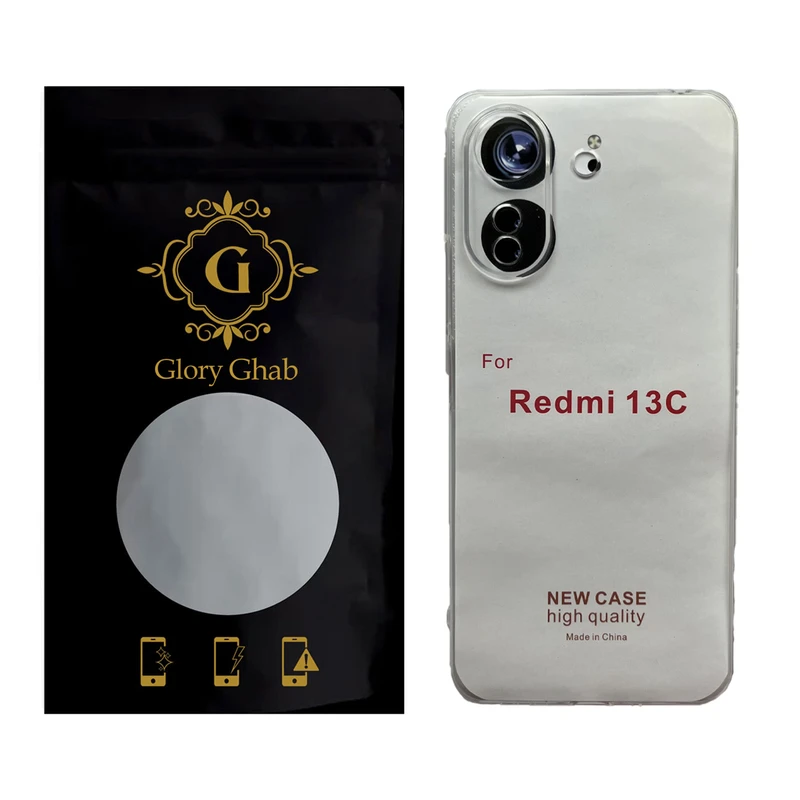 کاور گلوری قاب مدل ژله ای JLS مناسب برای گوشی موبایل شیائومی Redmi 13C