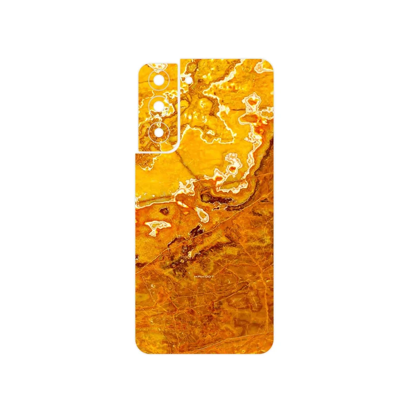 برچسب پوششی ماهوت مدل Gold Marble مناسب برای گوشی موبایل سامسونگ Galaxy S21 FE 5G