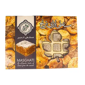 مسقطی کادویی انجیری حلوا مسقطی لاری ترنج - 430 گرم