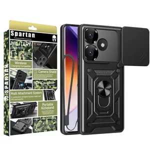 Spartan Defender Armor Strap Cover For Xiaomi Poco F6 5G / Redmi Turbo 3