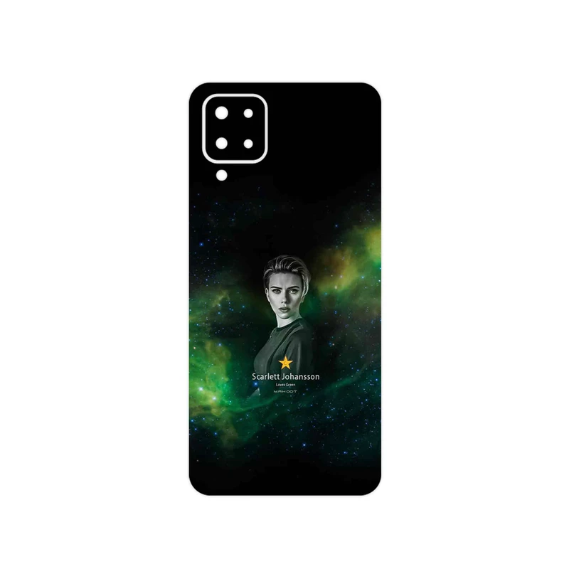 برچسب پوششی ماهوت مدل Scarlett Johansson مناسب برای گوشی موبایل سامسونگ Galaxy F12