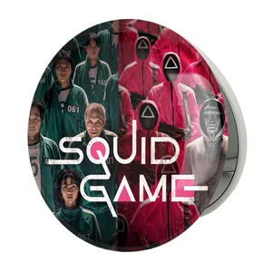 آینه جیبی خندالو طرح بازی مرکب Squid Game مدل تاشو کد 10821 