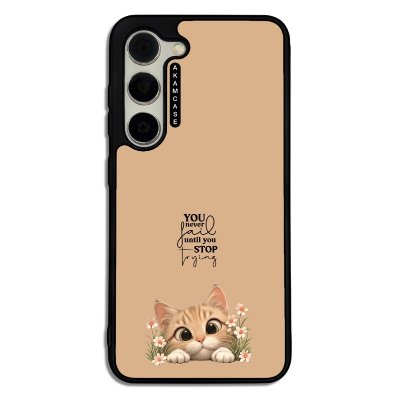 کاور آکام مدل AMC-WSGS23-ANIMALS QOUTES-17 مناسب برای گوشی موبایل سامسونگ Galaxy S23