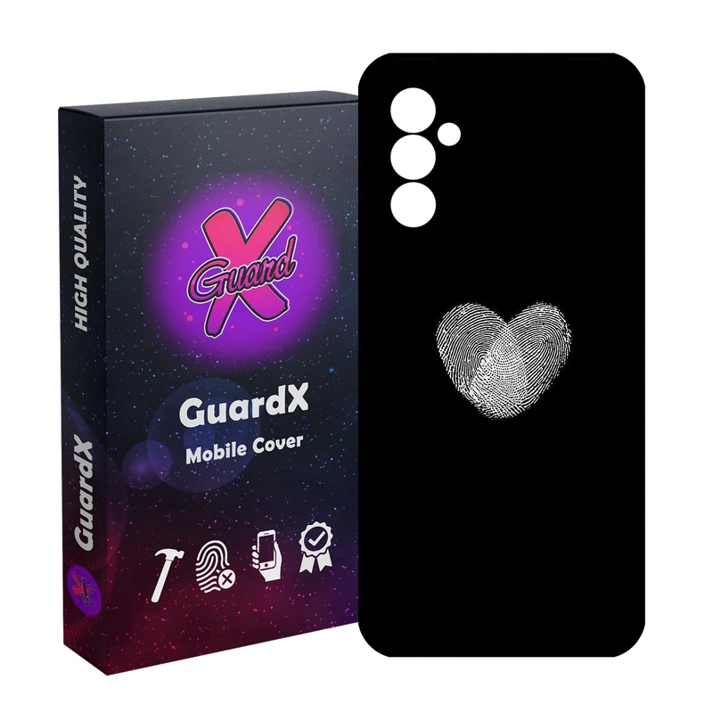 کاور گارد ایکس طرح اثر انگشت مدل  Glass10727 مناسب برای گوشی موبایل سامسونگ Galaxy A34 / A34 5G