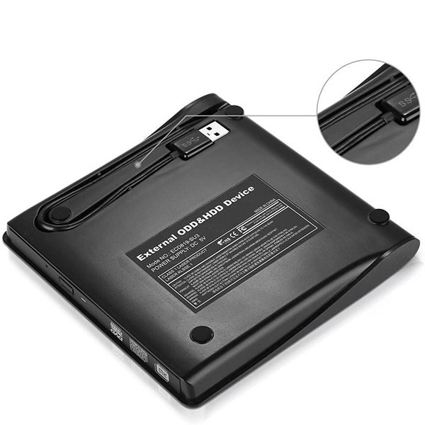 درایو DVD اکسترنال USB 3.0 مدل ECD818-SU3 1