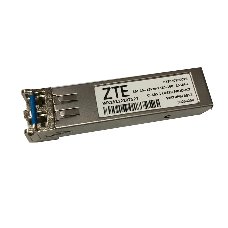 ماژول فیبر نوری زد تی ای مدل SFP SM-10-15km-1310-100-155M-C عکس شماره 1