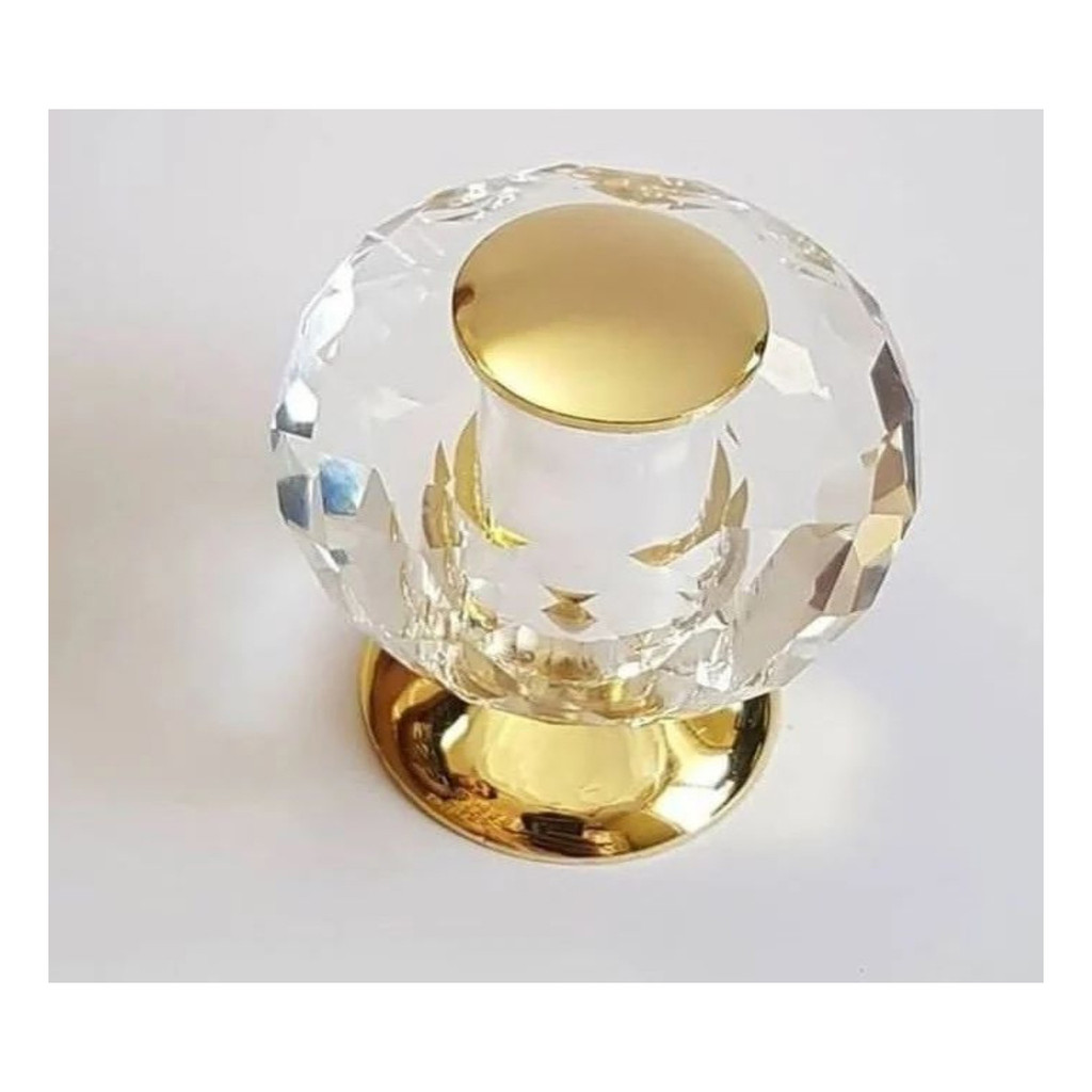 دستگیره کابینت و کمد مدل کریستالی کد KT800 بسته 3 عددی