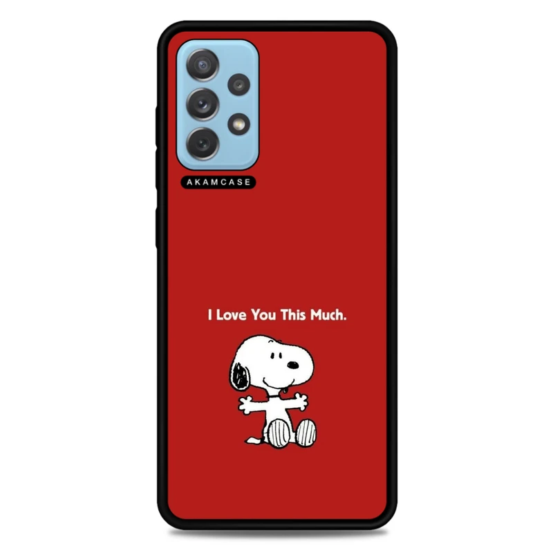 کاور آکام مدل AMC-WSGA72-SNOOPY-27 مناسب برای گوشی موبایل سامسونگ Galaxy A72