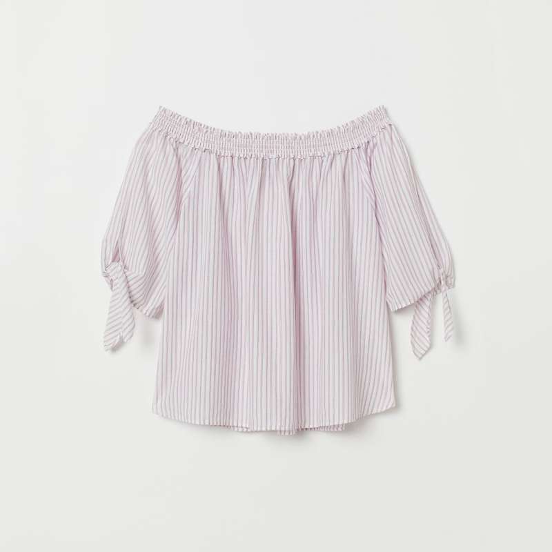 بلوز آستین سه ربع زنانه اچ اند ام مدل 056330