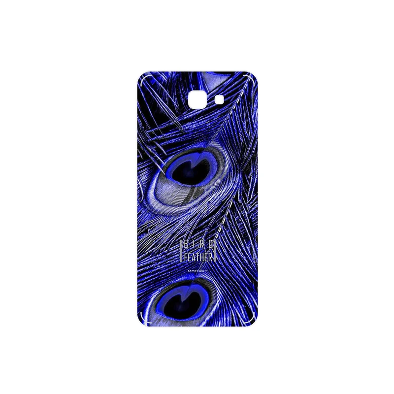 برچسب پوششی ماهوت مدل Purple Feather مناسب برای گوشی موبایل سامسونگ Galaxy J5 Prime