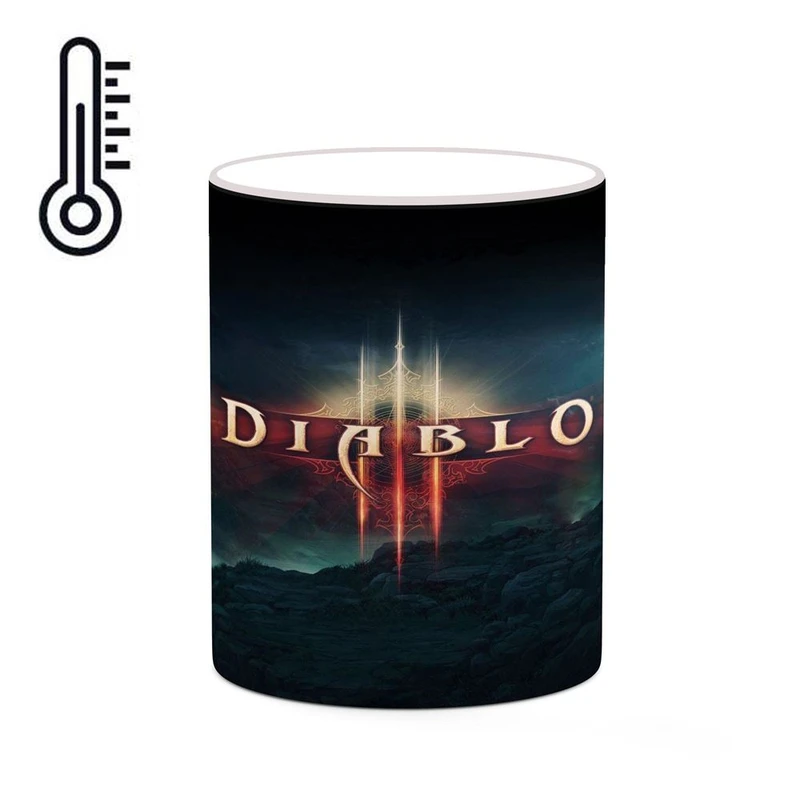ماگ حرارتی کاکتی مدل بازی دیابلو Diablo 3 کد mgh29060