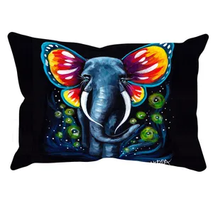 رو بالشی مدل فیل دورو طرح دار کد 90179